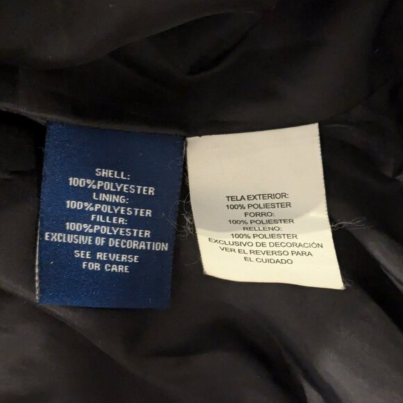 NordicTrack Parka Coat Black XXL Size 50-52 Removable Lining and Hood - Picture 9 of 9